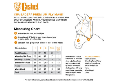 Cashel Quiet Ride Mask Standard
