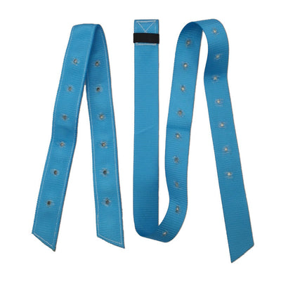 Double Diamond 1-3/4" Wide Heavy Duty Latigo and Off Billet - Light Blue