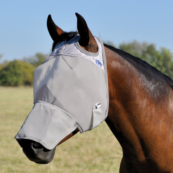 Cashel Crusader Fly Mask with Long Nose