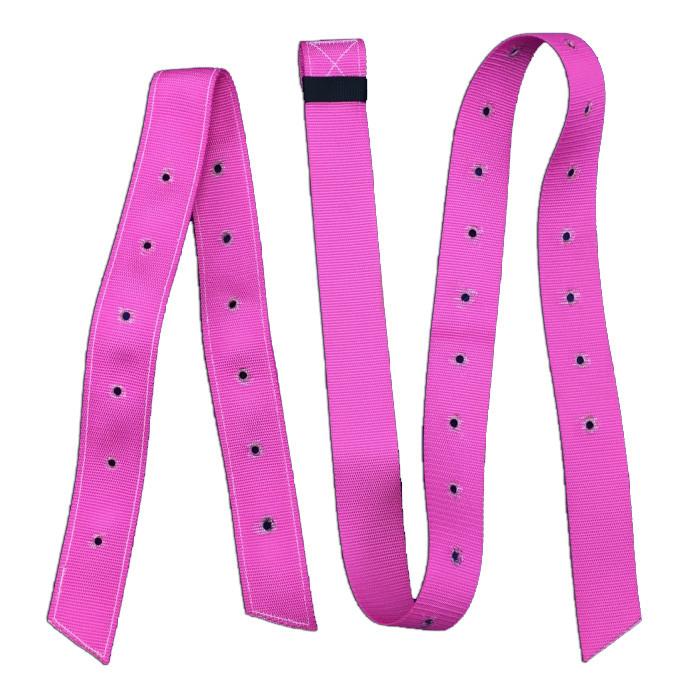 Double Diamond 1-3/4" Wide Heavy Duty Latigo and Off Billet - Pink