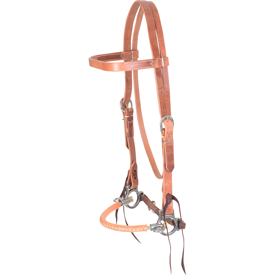 Martin Saddlery Jim Edwards Leather Sidepull