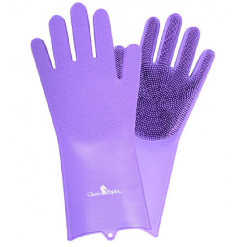 Classic Equine Wash Gloves - Assorted Colours